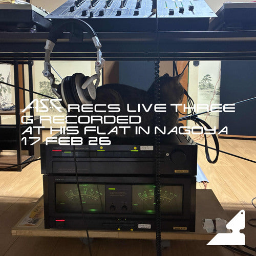 A.S.F.RECS LIVE THREE G — cover art